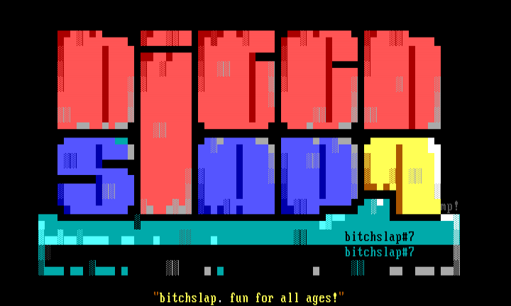 Bitch Slap Magazine Promotional by Mephitopeles