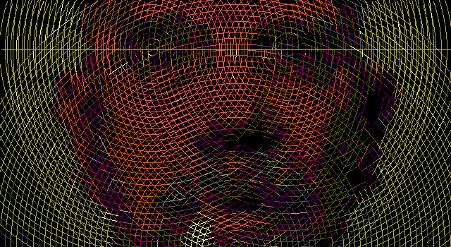 Homage a Chuck Close by God Among Lice