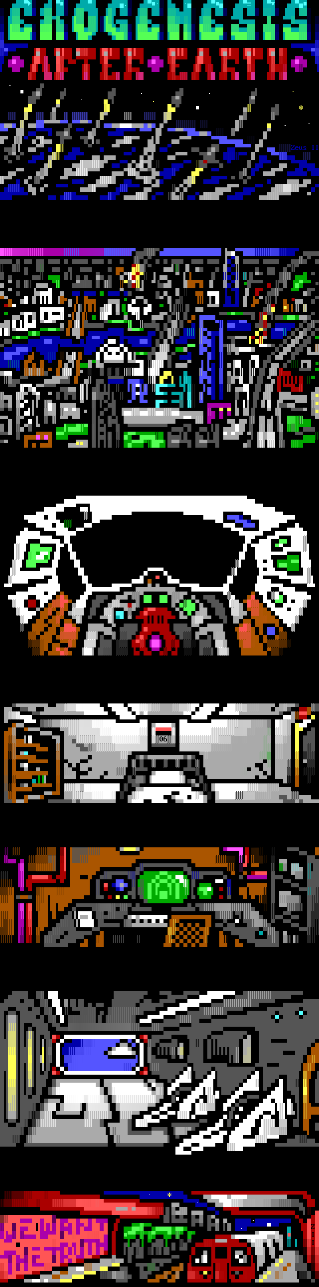 Exogenesis (BBS Door game) by Zeus II