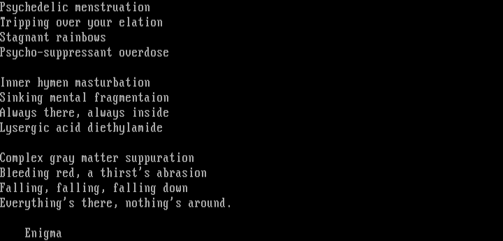Afflictionated by Enigma