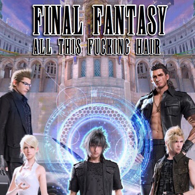 Final Fantasy: All This Fucking Hai by Taffi Louis