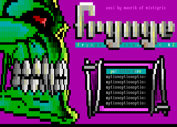 Frynge Interface by Mavrik