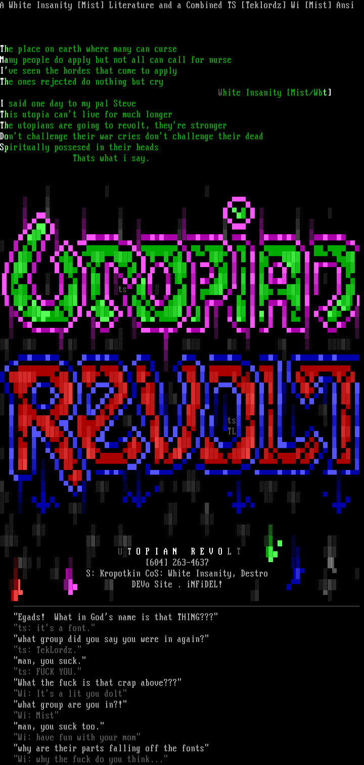 Utopian Revolt by tS & White Insanity