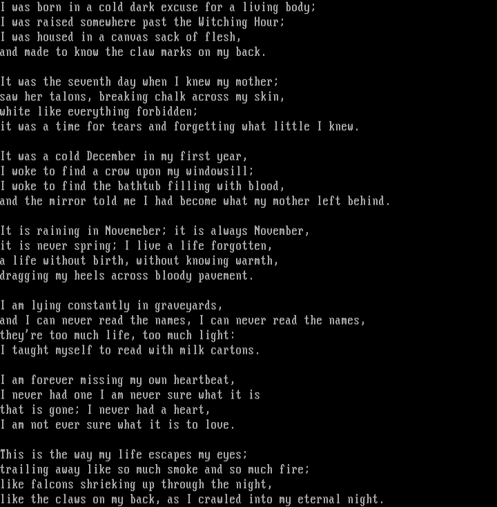 But enough about me... by Zamfir Worshipper