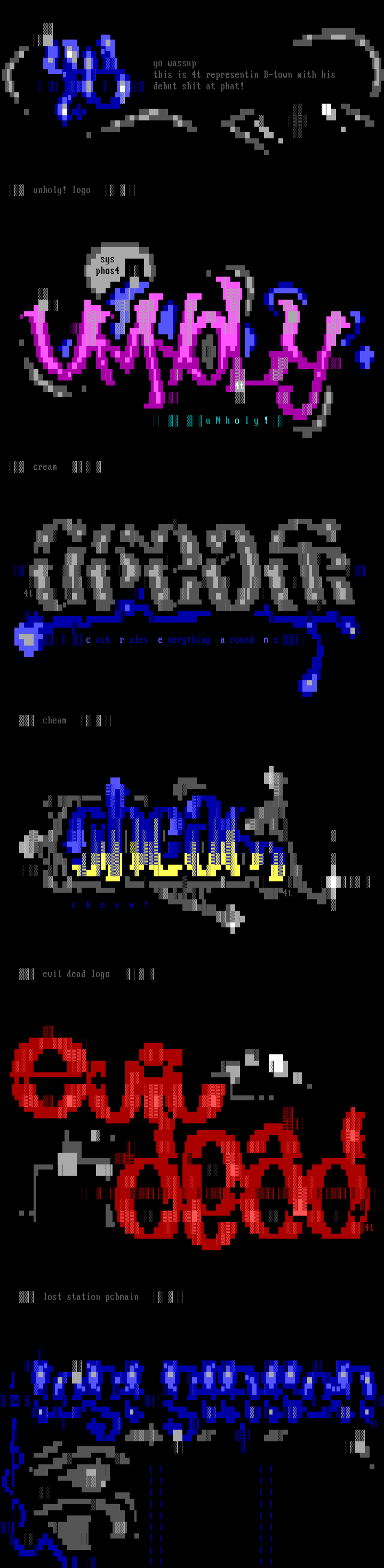 buchos logos by mr.4tUne