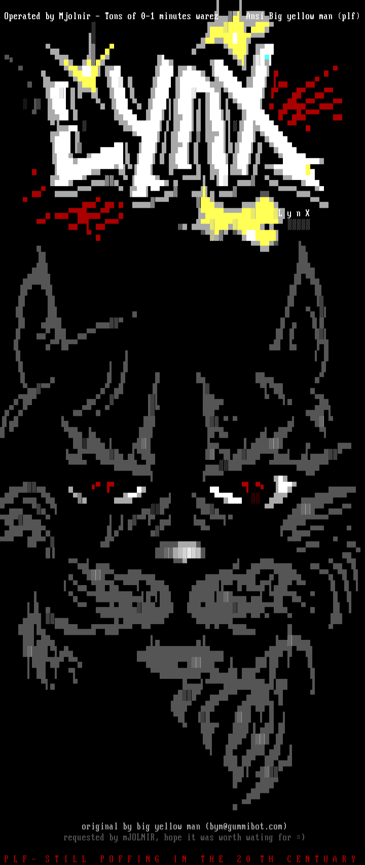 lynx by Big Yellow Man