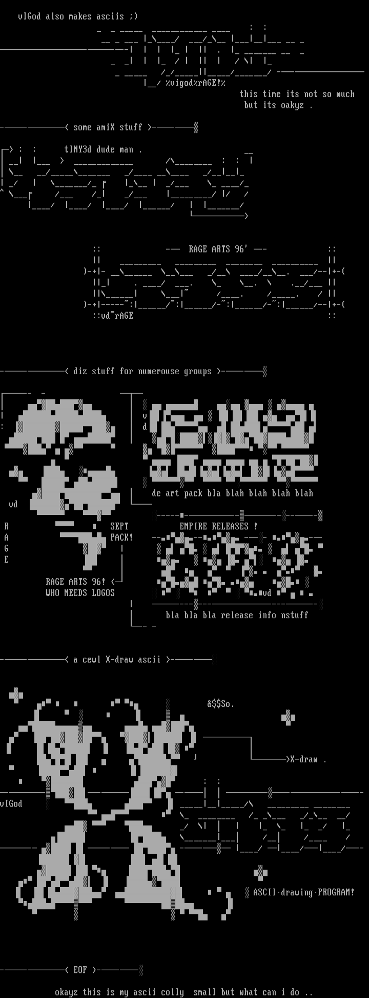 ASCII COLLY by vIGod