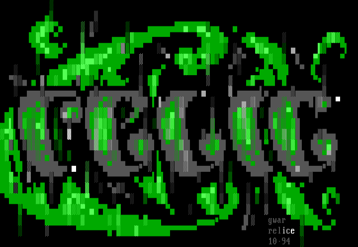 relic goop logo by Gwar
