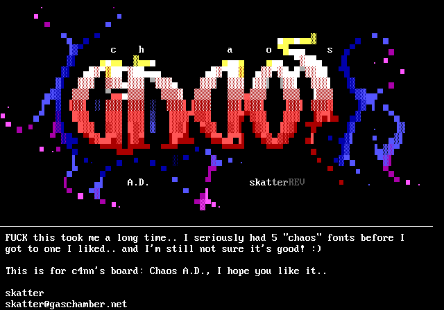 Chaos A.D. by skatter
