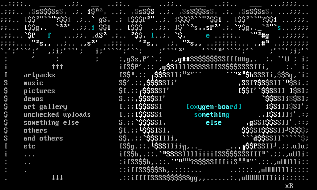 OXYGEN files menu by X-Rocker