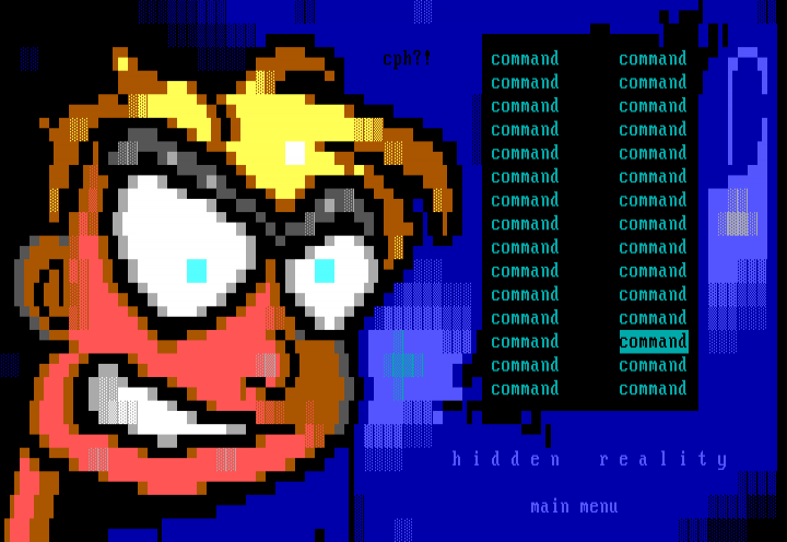 h!r main menu by {YBERPUNCh