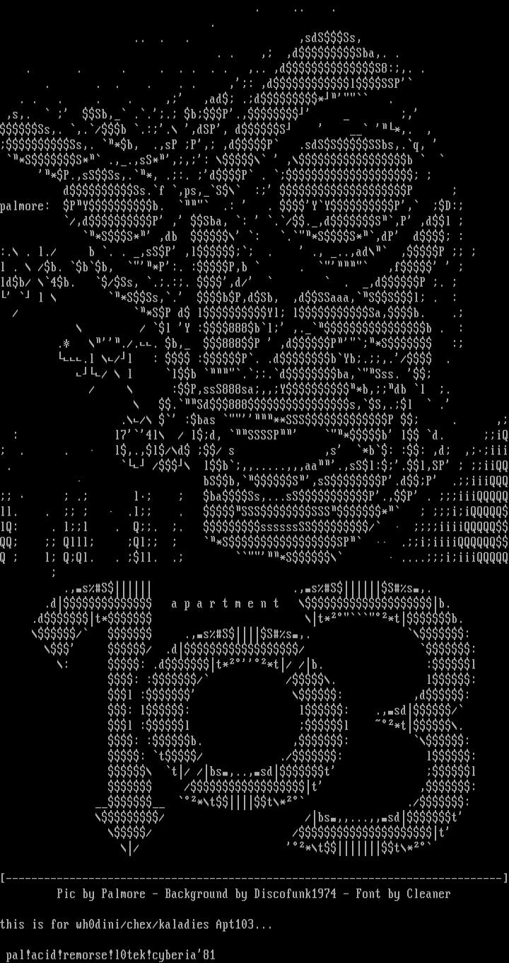 Apt. 103 by Palmore