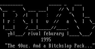 40oz. And a Bitchslap Pack by The HoAX