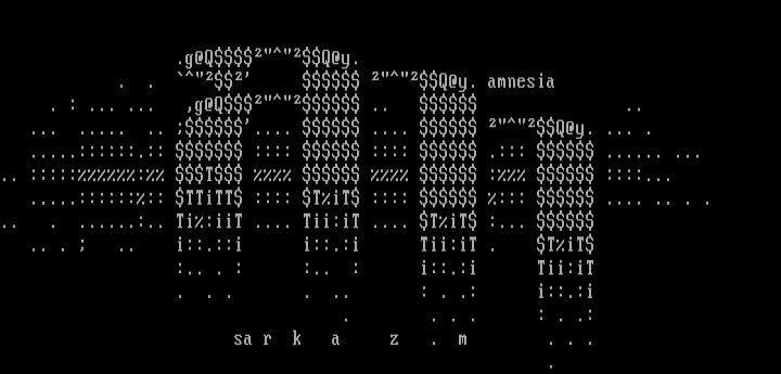 amnesia by sarkaZm