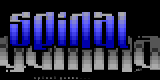 spinal gamma logo by metallic blood