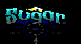 sugar logo by metallic blood