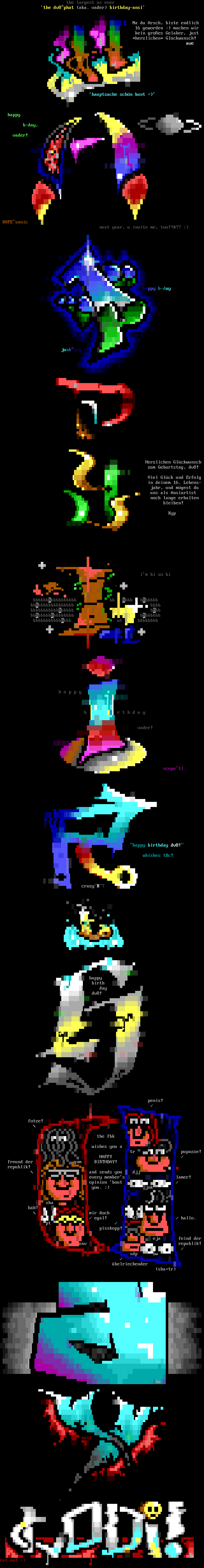 happy birthday, dv8 by various artists