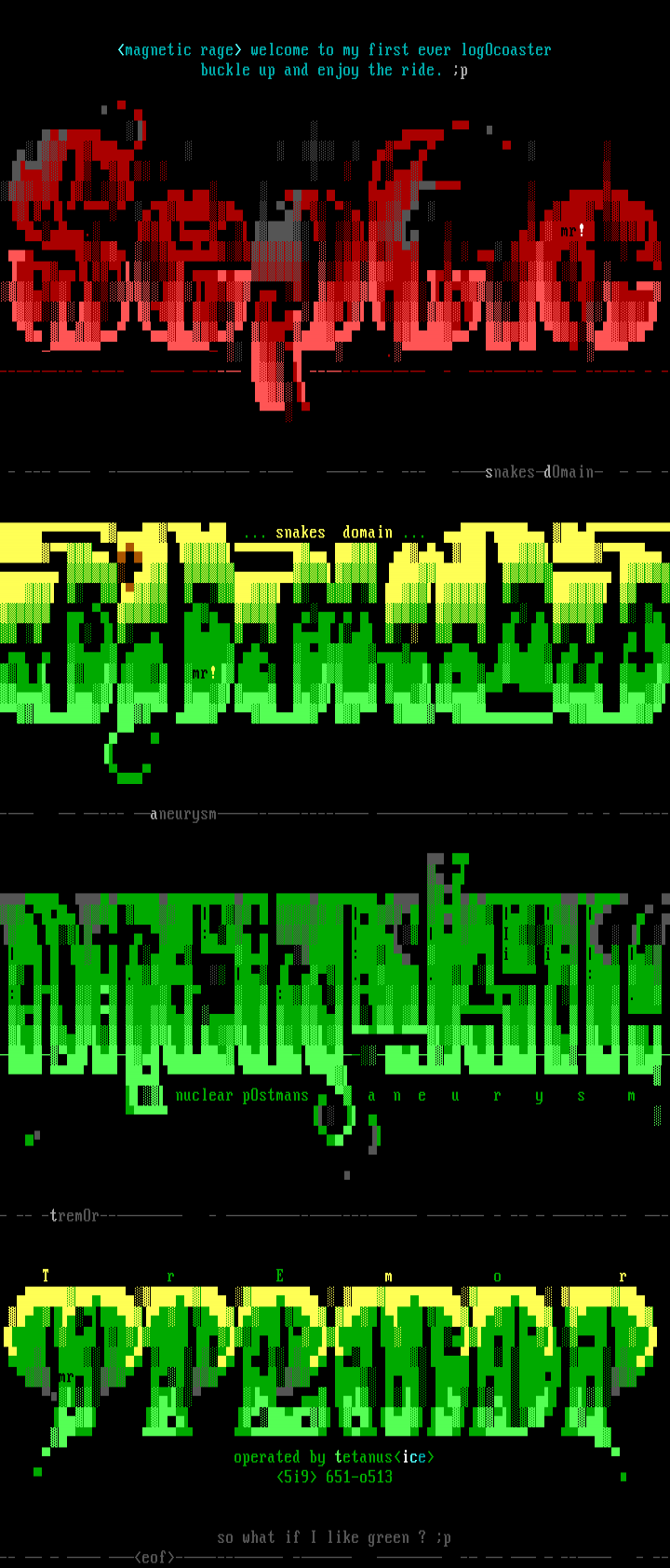 LogoCoaster by Magentic Rage