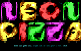 Neon Pizza by Dieznyik