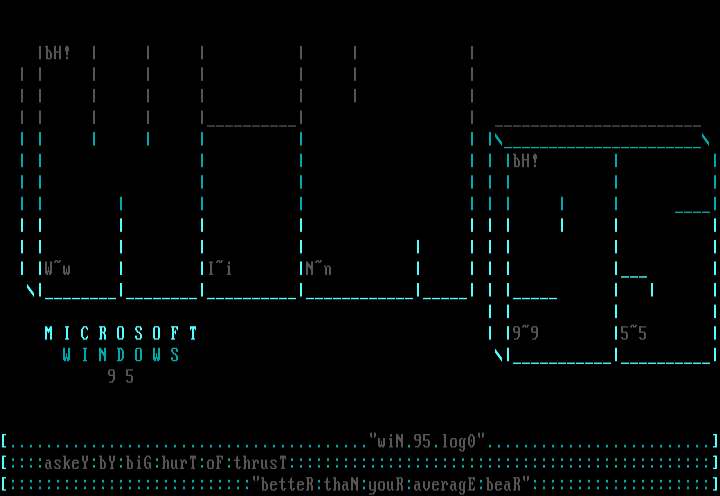 windows^95^logo by big^hurt