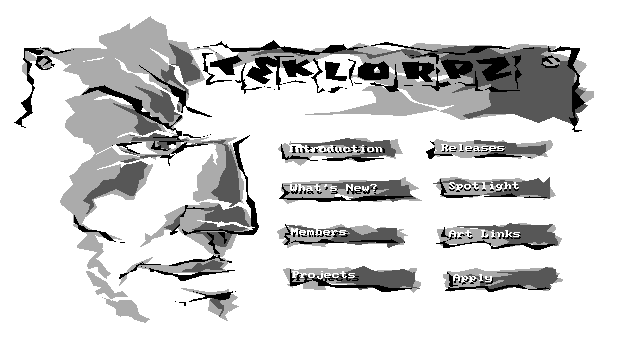 Teklordz Home Page Interface 1