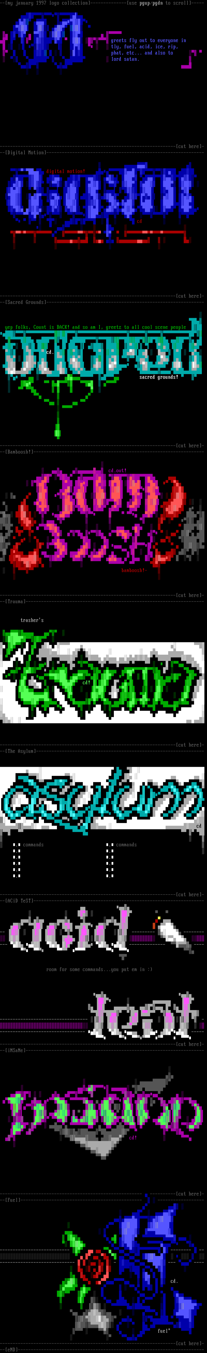 jan 1997 logo colly by count drakula