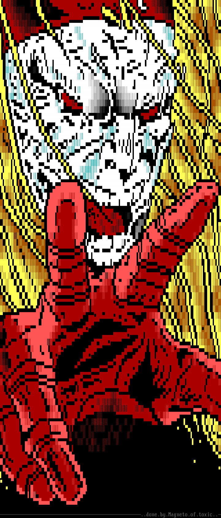 Omega Red (drawn for fun) by Magneto