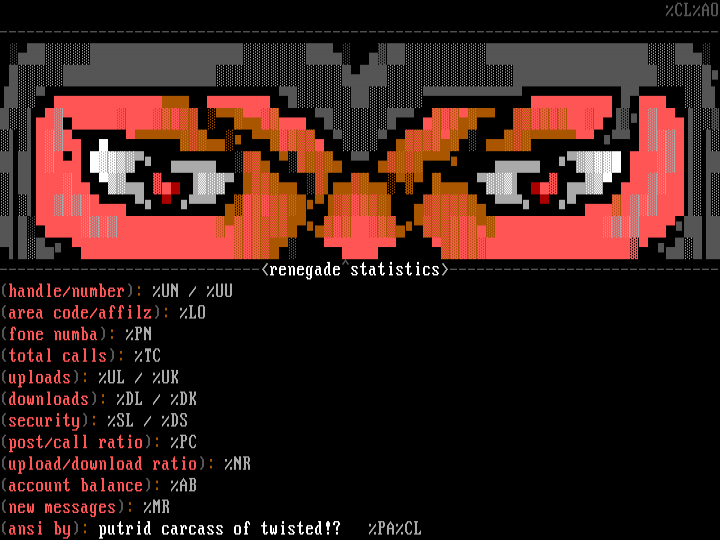 rg stats. by putrid carcass