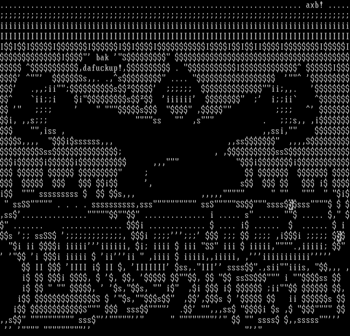 Onyx Ascii. by aXB