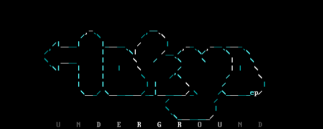 Tokyo Underground ASCii by Epidemic