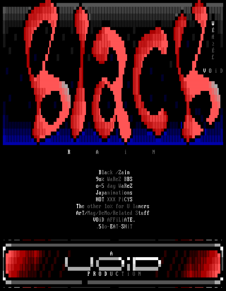 BLACK RAiN by WEAZEL