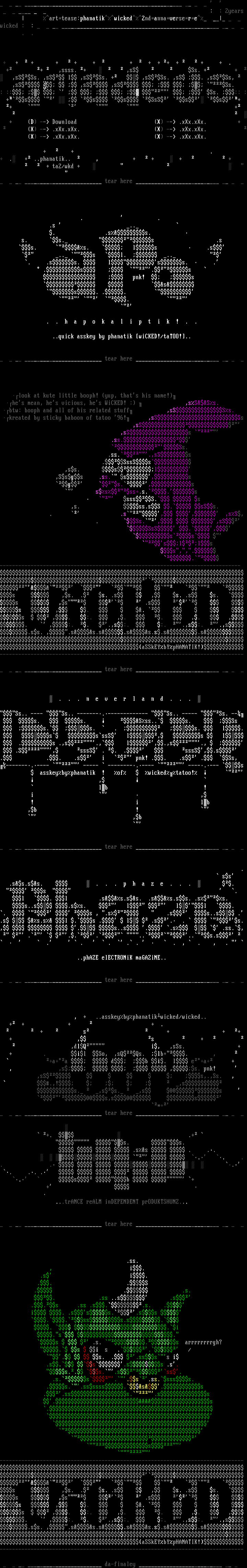 wicked ascii supremacy by phanatik