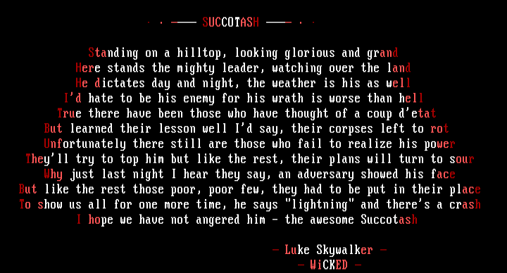 Succotash by Luke Skywalker
