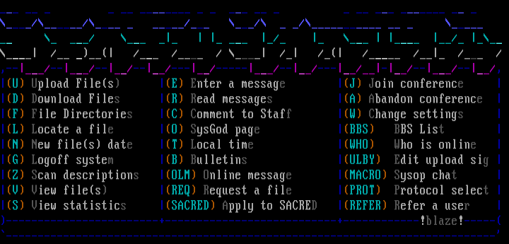 Main Menu by Blaze