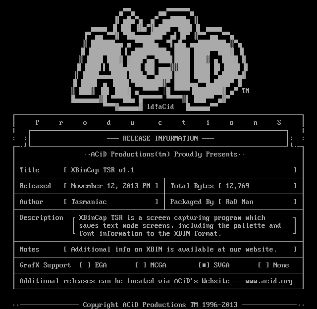 release information by radman